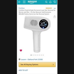 PretiHom Laser Hair Removal